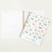 Fun Rainbow & Rain Cloud Pattern Planner (Display)