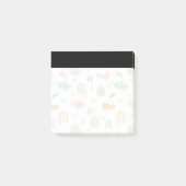 Fun Rainbow & Rain Cloud Pattern Post-it® Notes (Voorkant)