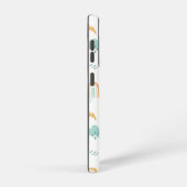 Fun Rainbow & Rain Cloud Pattern Samsung Galaxy Hoesje (Rechterkant)