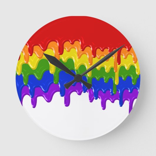 Fun Rainbow-slijpschijven Ronde Klok (Voorkant)