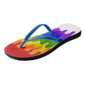 Fun Rainbow-slijpschijven Teenslippers (Schuin)