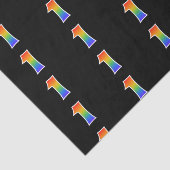 Fun Rainbow Spectrum Pattern "1" Event Number Tissuepapier (Detail)
