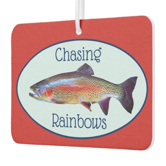 Fun Rainbow Trout "Chasing Rainbows" Luchtverfrisser (Links)