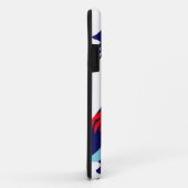 Fun Rainbow Yorkie Case-Mate iPhone Case (Achterkant/rechts)