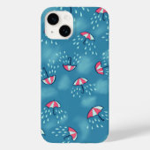 Fun rainy natuur patroonpatroon Case-Mate iPhone case (Achterkant)