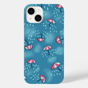 Fun rainy natuur patroonpatroon Case-Mate iPhone case