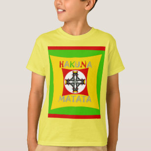 Fun Rasta Color Red Golden Green T-shirt