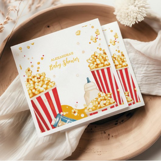 Fun Ready to Pop Baby shower Servet