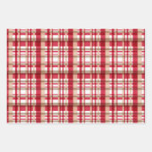 Fun Red Christmas Mix Inpakpapier Vel (Voorkant 2)