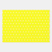 Fun Red en Yellow Polka Dots Inpakpapier Vel (Voorkant 2)