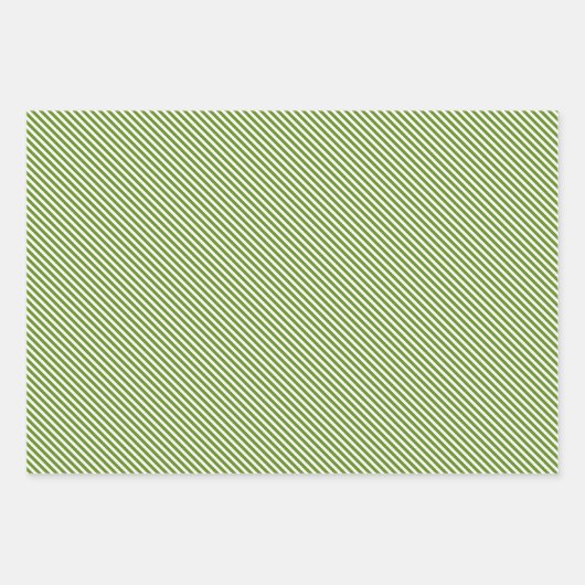 Fun Red Green Yellow Abstract Pine Tree Patroon Inpakpapier Vel (Voorkant 2)