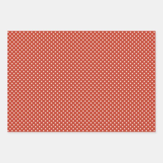 Fun Red Green Yellow Abstract Pine Tree Patroon Inpakpapier Vel (Voorkant 3)