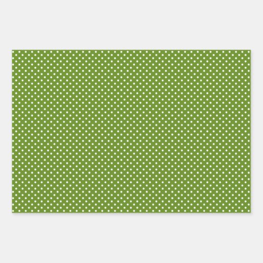 Fun Red Green Yellow Abstract Pine Tree Patroon Inpakpapier Vel (Voorkant 2)