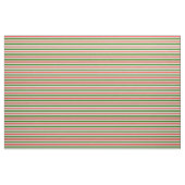 Fun Red, White, Green Kerstgeïnspireerd Pattern Stof (Yard (91,4 cm))