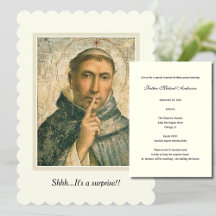 FUN RELIGIOUS SAINT DOMINIC SURPRISE PARTITY EVENE