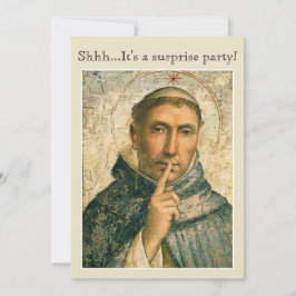 FUN RELIGIOUS SAINT DOMINIC SURPRISE PARTITY EVENE KAART