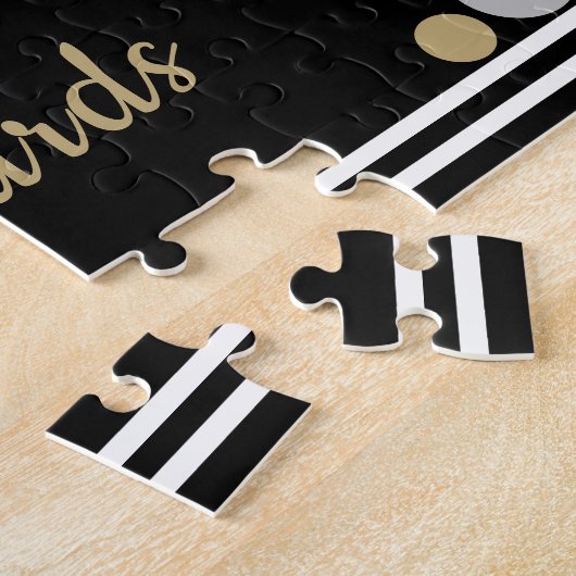 Fun Retirement aankondiging Jigzaag Puzzle Legpuzzel (Zijkant)