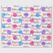 Fun Retirement Goodbye Tension Quote Cadeaupapier (Vlak)