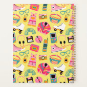 Fun retro 90s nostalgia – drawings Y2K revival Planner (Achterkant)