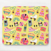 Fun retro 90s nostalgia – Y2K tech and clothing Muismat (Voorkant)