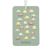 Fun Retro Car op maat Luchtverfrisser (Achterkant)