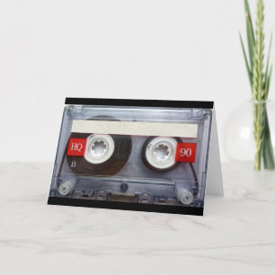 Fun Retro-Cassettebandje Kaart