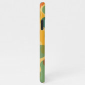 Fun Retro Classic Amorphous Shapes Art Pattern iPhone Hoesje (Rechterkant)