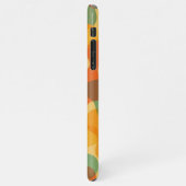 Fun Retro Classic Amorphous Shapes Art Pattern iPhone Hoesje (Linkerkant)