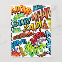 Fun Retro Comic Book Pop Art-geluiden