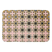 Fun retro design gradiëntkleuren badmat (Voorkant)