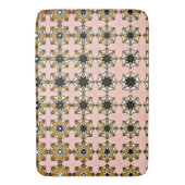 Fun retro design gradiëntkleuren badmat (Voorkant Verticaal)