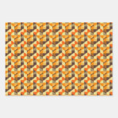 Fun Retro Design Groovy 70's Inpakpapier Vel (Voorkant 3)