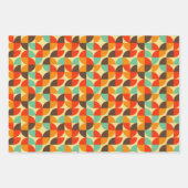 Fun Retro Design Groovy 70's Inpakpapier Vel (Voorkant)