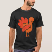 Fun Retro Gobble tot je wiebelt T-shirt (Voorkant)
