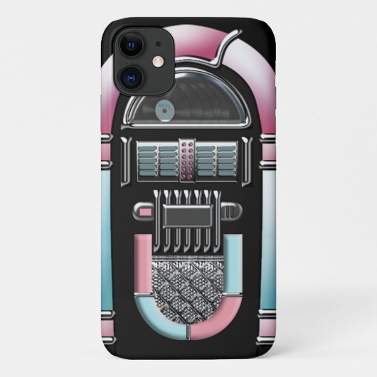 Fun Retro Jukebox iPhone Case-Mate iPhone Case (Achterkant)