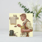 Fun Retro maakt uitstapjes op koffie Kaart (Staand voorkant)