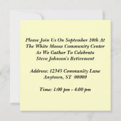 Fun Retro maakt uitstapjes op koffie Kaart (Achterkant)