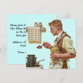 Fun Retro maakt uitstapjes op koffie Kaart (Voorkant / Achterkant)