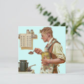 Fun Retro maakt uitstapjes op koffie Kaart (Staand voorkant)