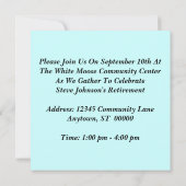 Fun Retro maakt uitstapjes op koffie Kaart (Achterkant)