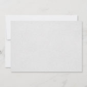 Fun Retro Newspapier Page News Black White Foto Save The Date (Achterkant)