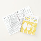 Fun Retro-stijl Ontvangt op maat Notitieboek (Binnen)