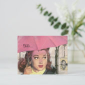 Fun Retro Surprise Vrijgezellenfeest Party-uitnodi Kaart (Staand voorkant)