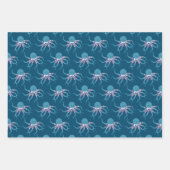 Fun Retro Swimsuit Octopus Animal Inpakpapier Vel (Voorkant)