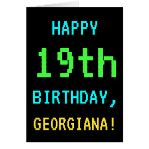 Fun /Retro Video Game 19th Birthday