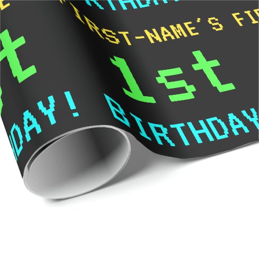 Fun /Retro Video Game: 1 september Cadeaupapier (Rol Hoek)