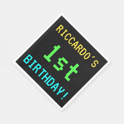 Fun /Retro Video Game: 1 september Servet (Hoek)