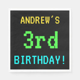 Fun /Retro Video Game Kijk 3rd Birthday Servetten