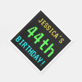 Fun /Retro Video Game Kijk 44th Birthday Servet (Hoek)