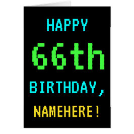 Fun /Retro Video Game Kijk 66th Birthday
